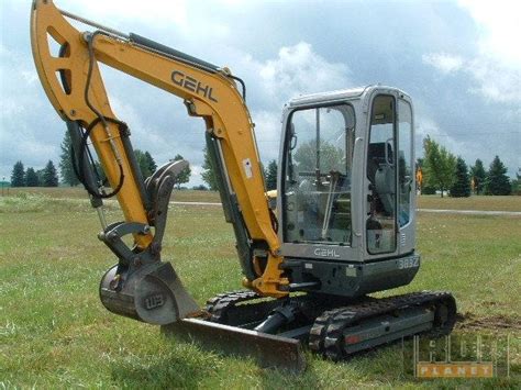 Specifications Gehl Compact Excavator 